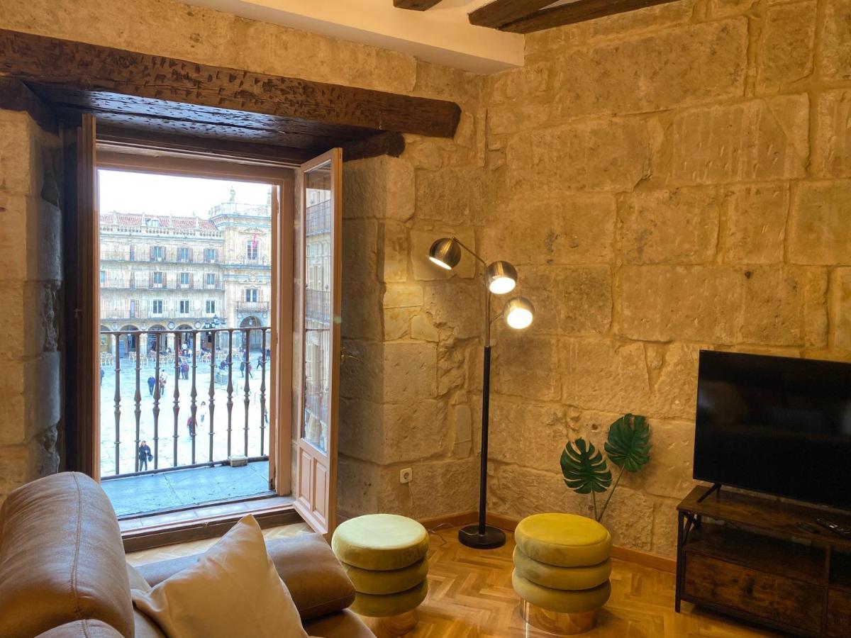 Apartamento Plaza Mayor Salamanca Con 2 Balcones A La Misma Plaza Mayor Exterior foto